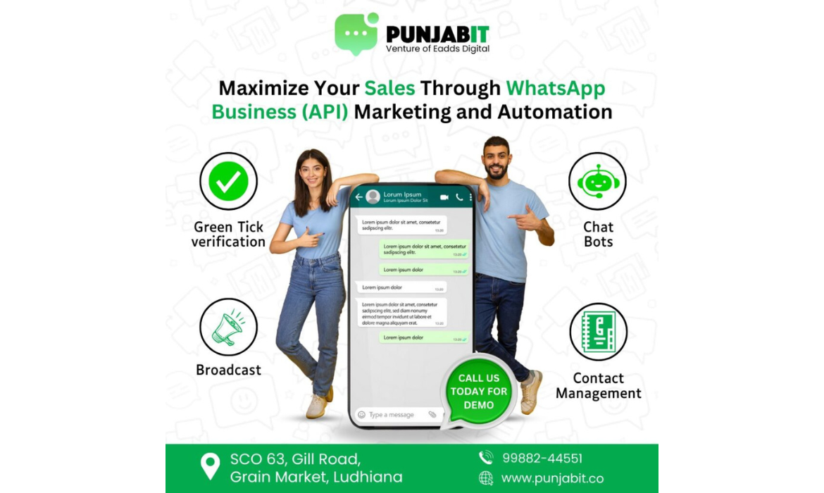 WhatsApp Business API in Ludhiana | Punjabit.co